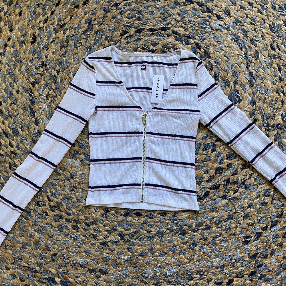 PacSun long sleeve zip-up